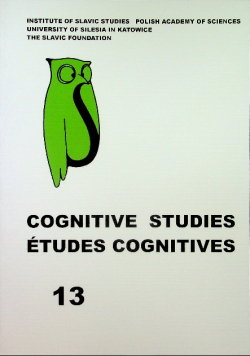 Cognitive Studies Études Cognitives Vol 13