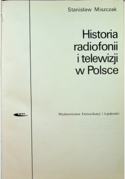 Historia radiofonii i telewizji w Polsce