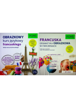 Obrazkowy kurs językowy francuskiego Z CD / Gramatyka obrazkowa w ćwiczeniach