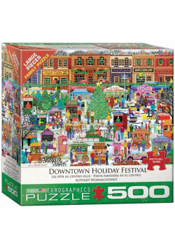 Puzzle 500 Festiwal w centrum miasta (XXL)