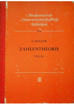 Zahlentheorie