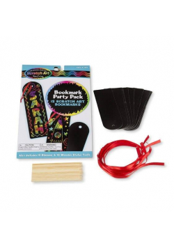 Zakładki-zdrapywanki Scratch Art Party Pack