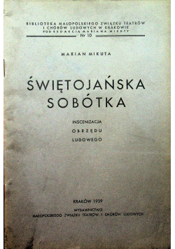 Świętojańska sobótka 1939 r.