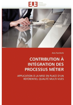 Contribution à intégration des processus métier