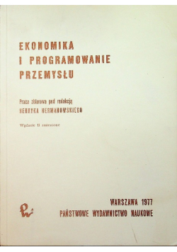 Ekonomika i programowanie przemysłu