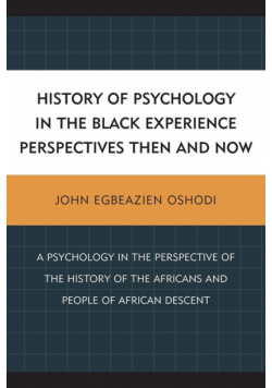 History of Psychology in the Black Experience Perspectives