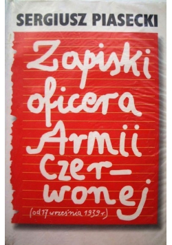 Zapiski oficera Armii Czerwonej