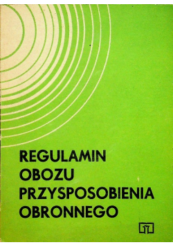 Regulamin obozu przysposobienia obronnego