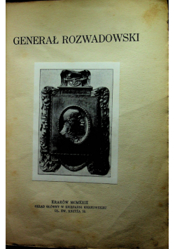 Generał Rozwadowski 1929 r