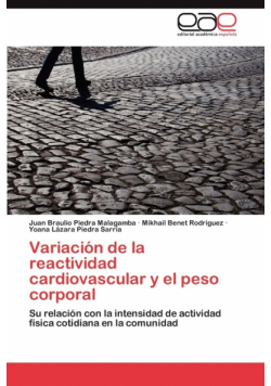 Variación de la reactividad cardiovascular y el peso corporal