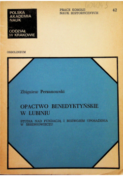 Opactwo benedyktyńskie w Lubiniu