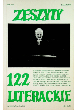 Zeszyty literackie nr 122