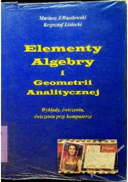 Elementy algebry i geometrii analitycznej