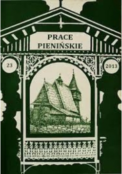 Prace Pienińskie Tom 23