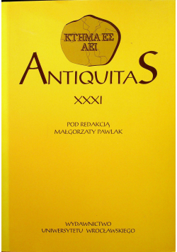 Antiquitas XXXI