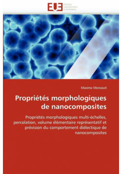 Propriétés morphologiques de nanocomposites