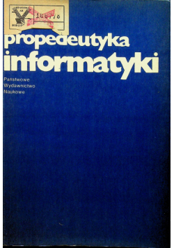 Propedeutyka informatyki
