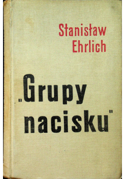 Grupy nacisku