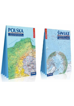 Pakiet: Comfort! map Świat + Polska mapy XXL