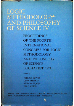 Logic methodology and philosophy of science IV