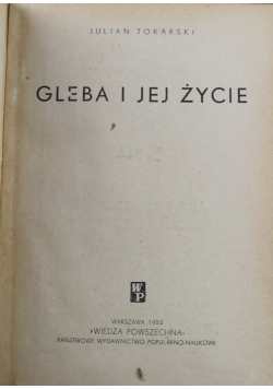 Gleba i jej życie