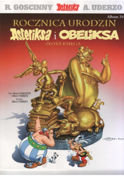 Asteriks. Album 34 Złota księga Asteriksa