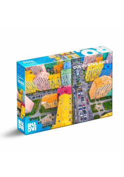Puzzle 1000 Ukraina - Kolorowy Kijów