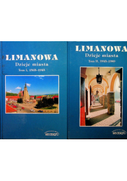 Limanowa dzieje miasta Tom I i II