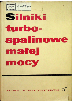 Silniki turbospalinowe małej mocy