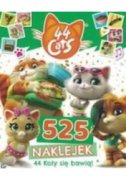 44 Koty. 525 naklejek
