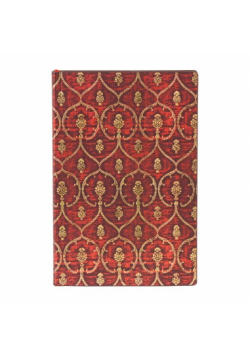 Notatnik w linie Paperblanks Red Velvet Mini Flexi