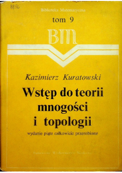 Wstęp do teorii mnogości i topologii