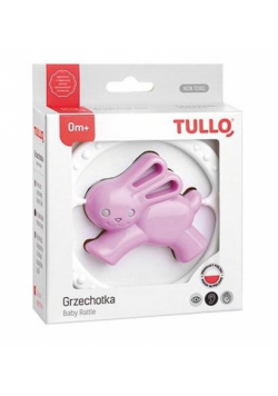 Grzechotka zając różowo-szary