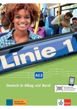 Linie 1 A2.2 pod. z ćwiczeniami + DVD LEKTORKLETT