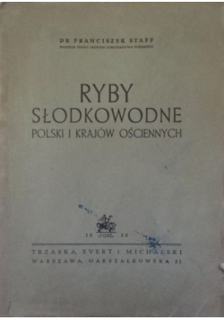 Ryby słodkowodne Polski i krajów ościennych 1950 r.