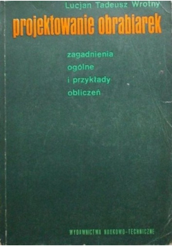 Projektowanie obrabiarek