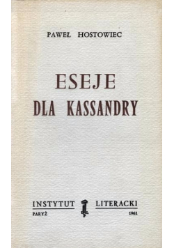 Eseje dla Kassandry