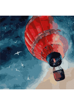 Malowanie po numerach - Cud powietrzny 50x50cm
