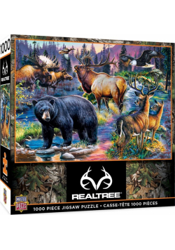 Puzzle 1000 Dzikie zwięrzęta