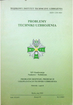 Problemy techniki uzbrojenia Zeszyt 95