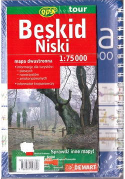 Mapa - Beskid Niski 1:75 000 + atlas sam. Polska