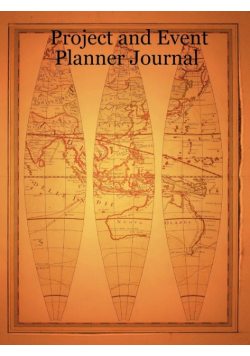 Project and Event Planner Journal