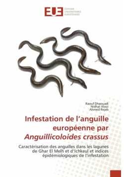 Infestation de l'anguille européenne par Anguillicoloides crassus