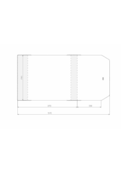 Okładka regulowana 280x520mm (50szt)