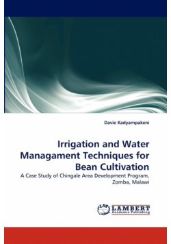 Irrigation and Water Managament Techniques for Bean Cultivation