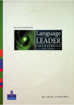 Language Leader Pre - Intermediate Coursebook z plytą CD
