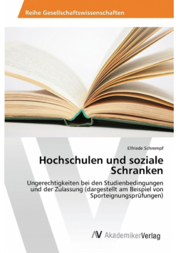Hochschulen und soziale Schranken