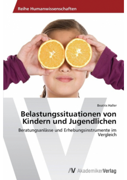 Belastungssituationen von Kindern und Jugendlichen