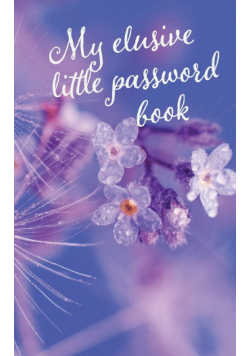 My elusive little password book