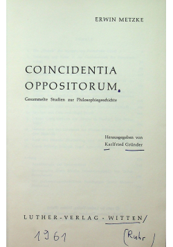 Coincidentia oppositorum